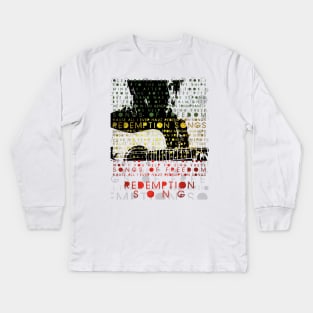 Redemption Song Kids Long Sleeve T-Shirt